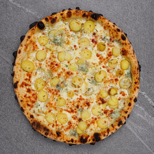 Gorgonzola Potato Pizza